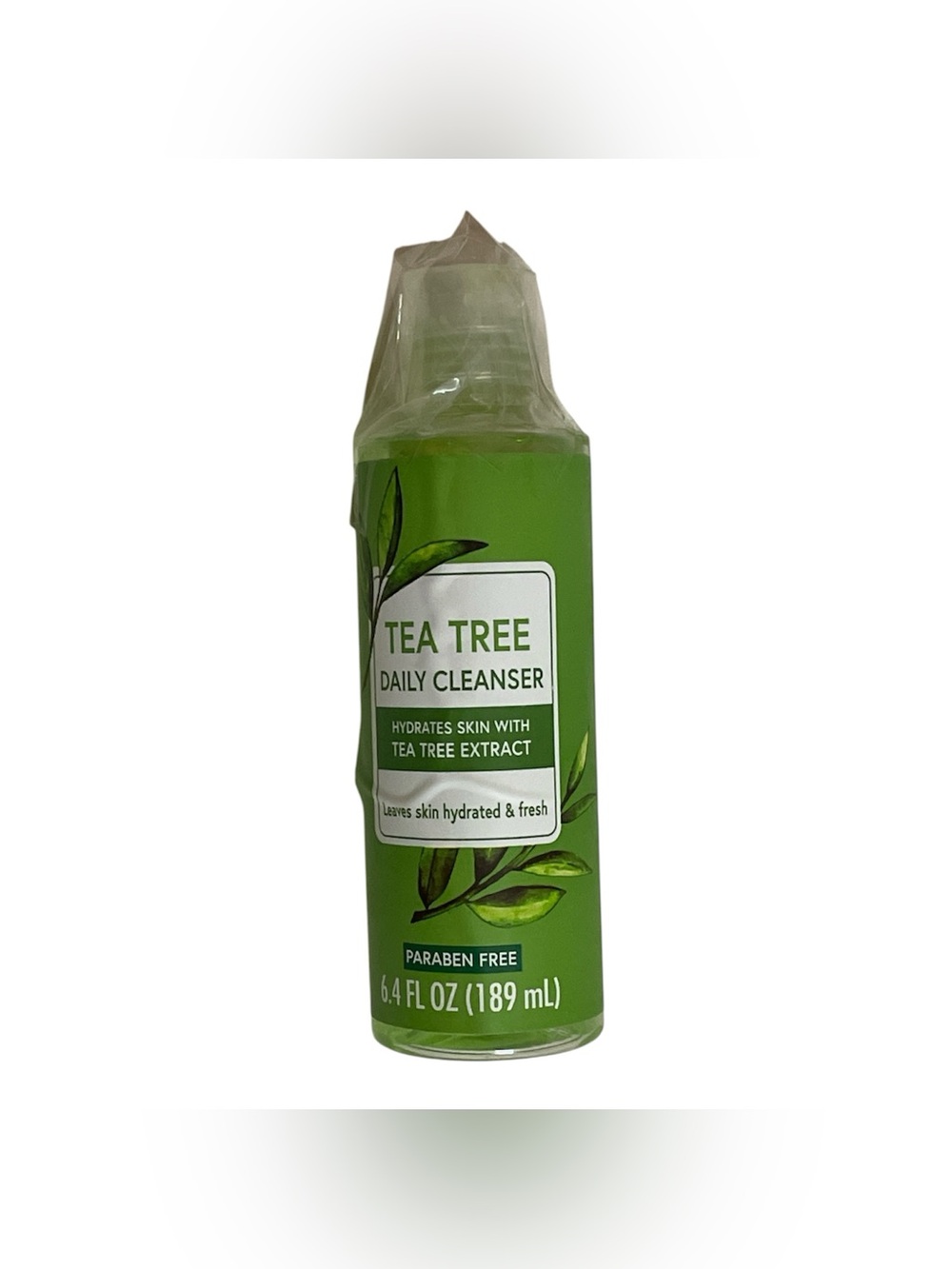 Tea Tree Oil Daily Cleanser with Salicylic Acid, Paraben Free 6.4 fl oz